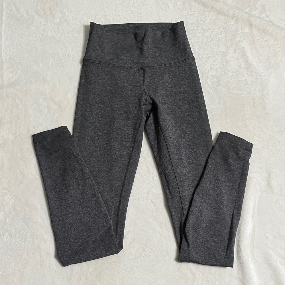 Lululemon Gray High-Waisted Leggings - Picture 3 of 9